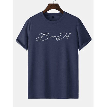 T-shirt Manches Courtes en Coton Stretch thumbnail 1