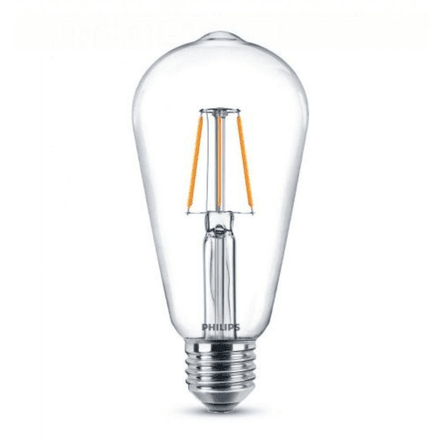Lot de 10 Lampes LED Classic 4-40W ST64 E27 830 CL  blanc chaud thumbnail 1