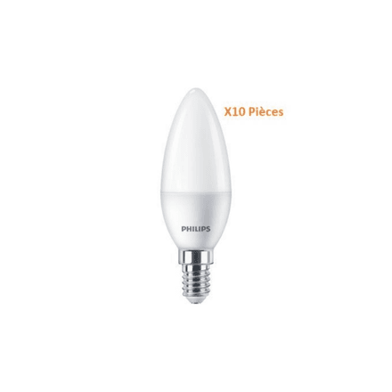 Lot de 10Lampes CorePro candle ND 5-40W E14 B35 4000k  Neutre. thumbnail 2