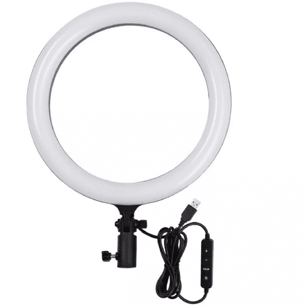 Ring Light QX-200 8″ + Trépied thumbnail 1