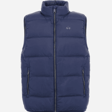 REGULAR FIT GILET in SYNTHETIC FABRIC thumbnail 1