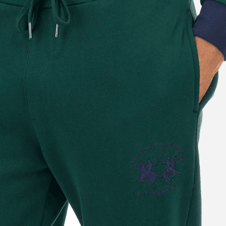 REGULAR FIT COTTON JOGGING BOTTOMS - ZAHEER thumbnail 3
