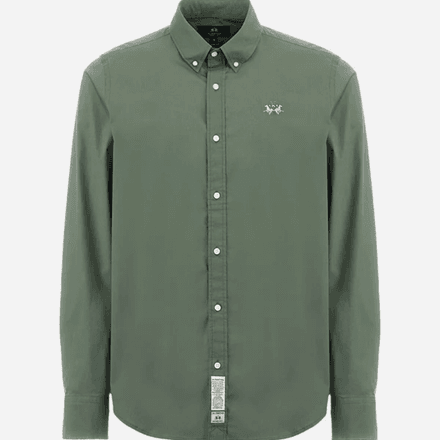 Chemise Slim Fit en Popeline de Coton - Leon thumbnail 1
