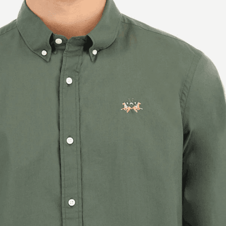 Chemise Slim Fit en Popeline de Coton - Leon thumbnail 3
