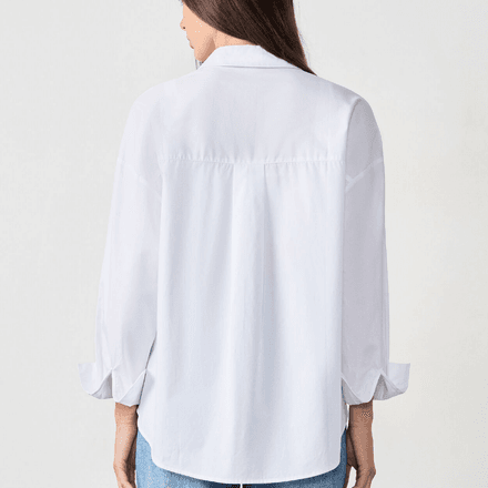 Chemise manches longues en popeline thumbnail 1