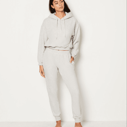 Sweat De Pyjama À Capuche En Coton thumbnail 2