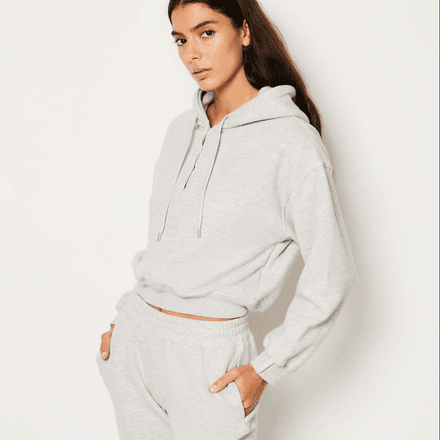 Sweat De Pyjama À Capuche En Coton thumbnail 4