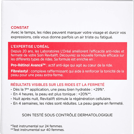 Skin Expert - Revitalift soin hydratant nuit anti rides et extra fermeté - 50ml thumbnail 3