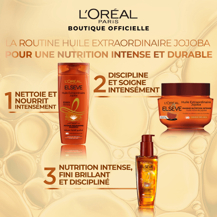 Elsève - Huile Extraordinaire - Shampooing nutrition cheveux très secs 200ML thumbnail 3