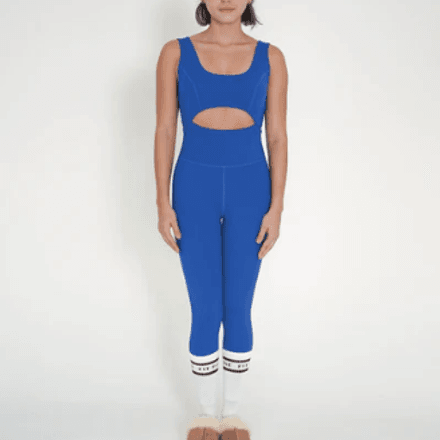 Jump Suit - Cut Out- Blue Electric thumbnail 1