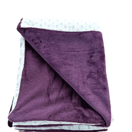 Couverture Fleurie en Gaz de coton thumbnail 2