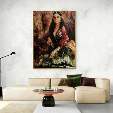 Tableau Beautiful Face Woman thumbnail 1