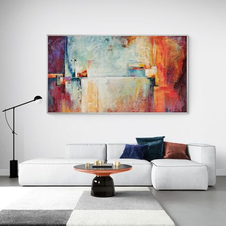 Tableau Abstrait Et Multicolore thumbnail 1