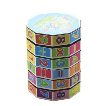 Rotatif Numéro Dapprentissage Math Cube Jouets Éducatifs thumbnail 1