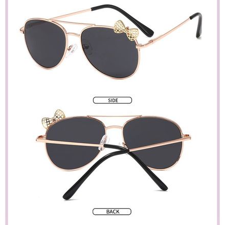 Lunettes De Soleil Pilote Classique Pour Filles thumbnail 4