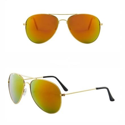 Lunette de Soleil Pilote Classique pour Enfants Mode en Métal thumbnail 3