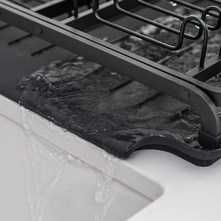 Brabantia Dark Grey Large Dish Drying Rack thumbnail 3