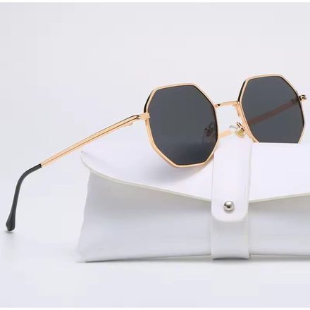Lunettes de Soleil Polygonales Rétro thumbnail 2