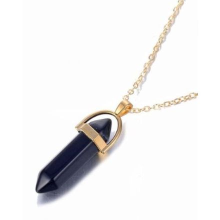 Collier Pendentif en Cristal Irrégulier thumbnail 1