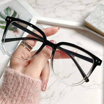 Lunettes Carrées Transparente thumbnail 1