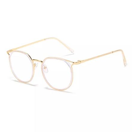 Lunettes rondes Anti-lumière bleue thumbnail 1