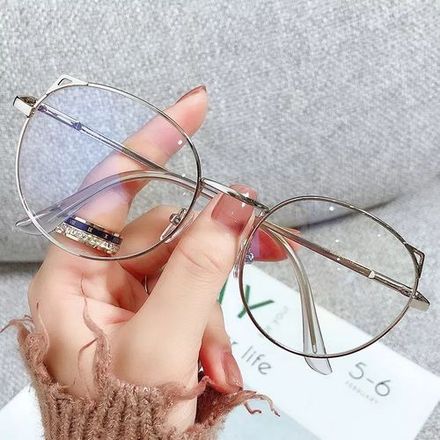 Lunettes Rondes Anti-lumière Bleue thumbnail 2