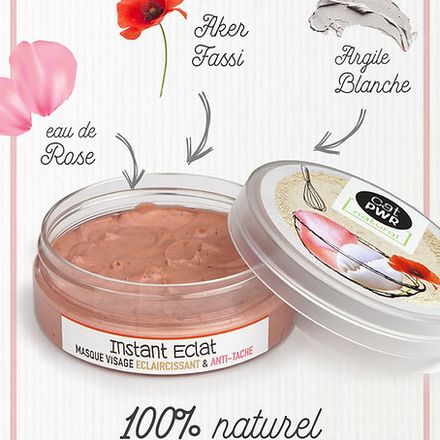 Instant Eclat Masque Visage Anti-Tache Eclaircissant au Aker Fassi thumbnail 2