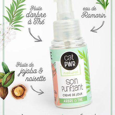 Soin Purifiant Crème de Jour Peau Mixte à Grasse ou Acnéique thumbnail 2