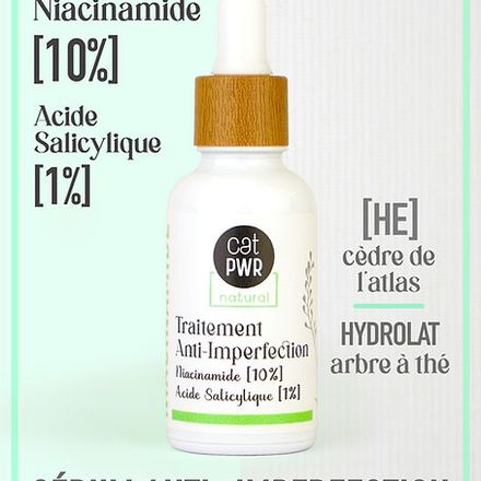 Anti-Imperfection Sérum Niacinamide [10%] + Acide Salicylique [1%] thumbnail 1