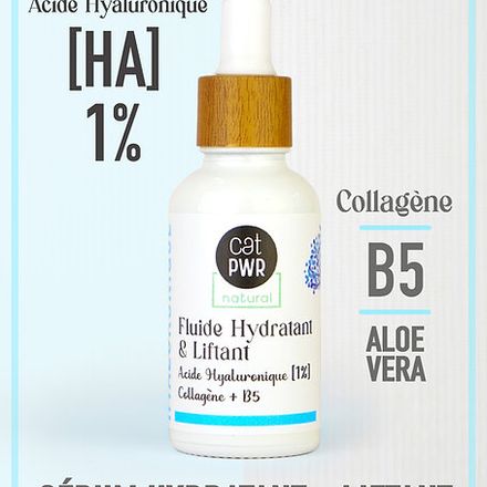 Fluide Hydratant & Liftant Sérum de Jour à l'acide Hyaluronique [1%] thumbnail 1