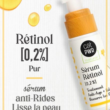 Traitement Rétinol pur [0,2%] Sérum Concentré Anti-Age & Anti-Rides + Eclat thumbnail 2