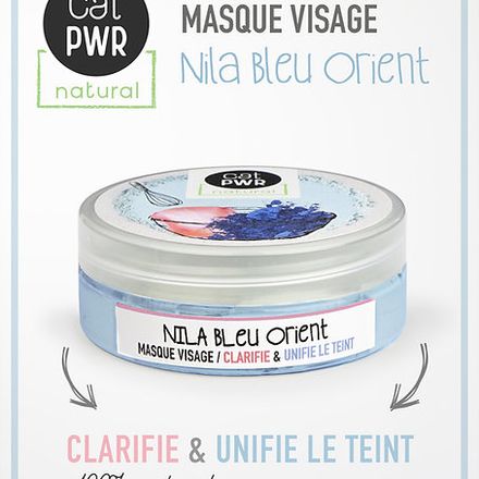 Nila Bleu Orient Masque Visage Eclaircissant + Unifie le Teint thumbnail 1