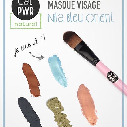 Nila Bleu Orient Masque Visage Eclaircissant + Unifie le Teint thumbnail 3