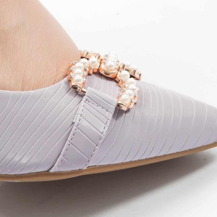 Freesia – Escarpin À Talon En Mauve thumbnail 4
