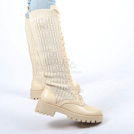 Graciella - Bottines En Beige thumbnail 2