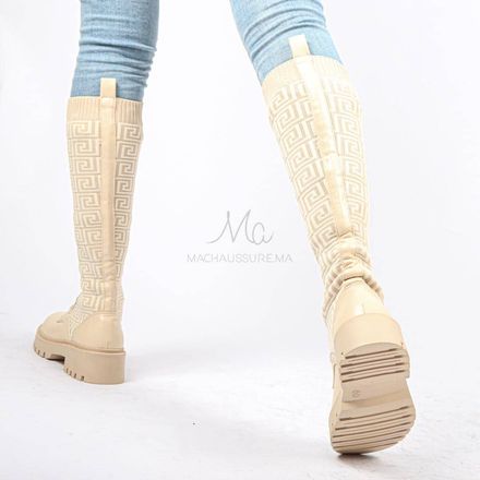 Graciella - Bottines En Beige thumbnail 3
