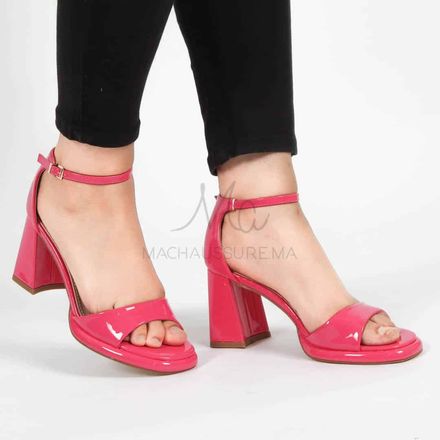 Larkspur – Sandales À Talon En Beige thumbnail 7