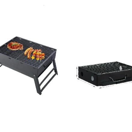 Barbecue Pliable à Charbon Barbecue Portable au Charbon de Bois thumbnail 3