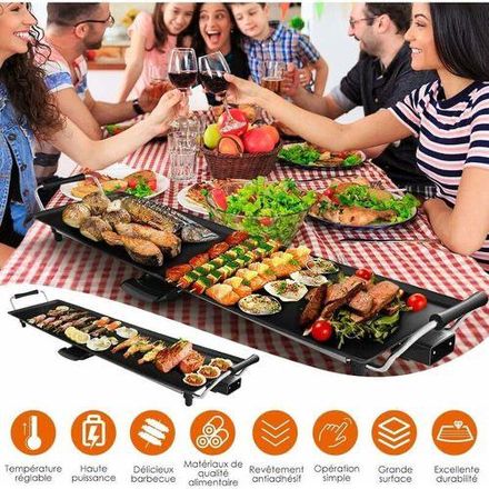 Plaque Grille XL 70x23cm 2000W thumbnail 2