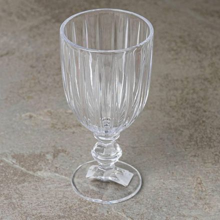 Set De 6 Verres à Pied Transparent Cristal thumbnail 2