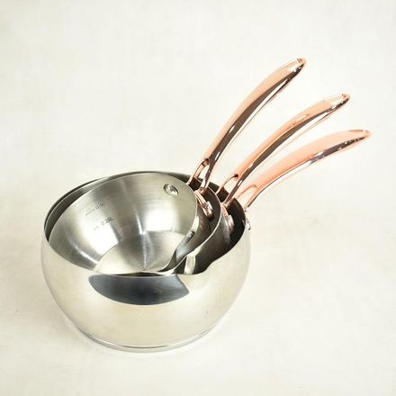 Set de 3 Casseroles Stainless Steel thumbnail 4
