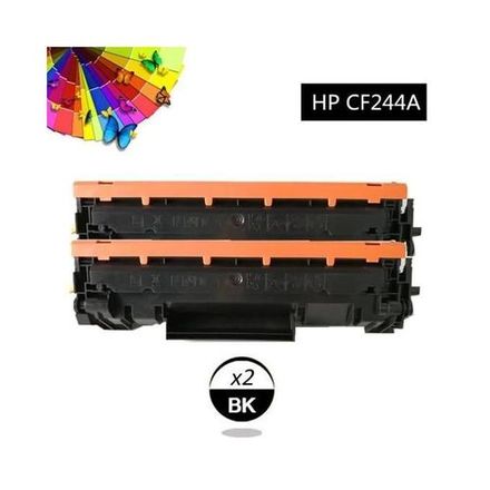 Pack 2 Toner 44A / CF244A Compatible avec les imprimantes laser HP LaserJet Pro M15a, M15w , MFP M28a thumbnail 2
