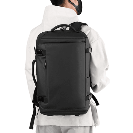Sac à Dos Étanche avec Port Usb, Poche Pc ,Compartiment Chaussures pour Voyages thumbnail 1