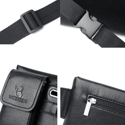 Sac de Taille Pratique avec Poche, Parfait pour Voyage, Activité, Sport, Travail thumbnail 4