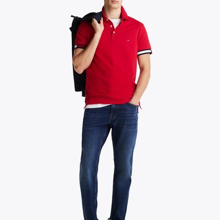 Flag Cuff Slim Polo thumbnail 2