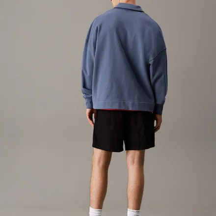 Short en Sergé de Lin et Coton thumbnail 2