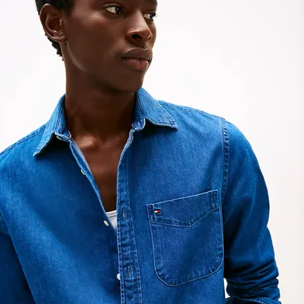 Regular Fit Denim Shirt thumbnail 3