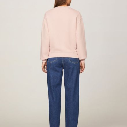 Modern Regular Script Crew Neck Sweatshirt thumbnail 3