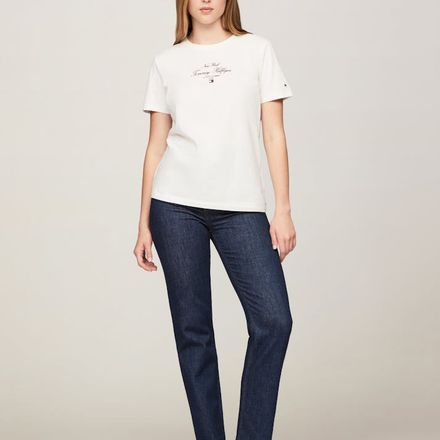 Regular Script Crew Neck T-shirt thumbnail 2