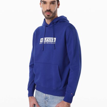 Sweat À Capuche Ample Avec Monogramme thumbnail 1